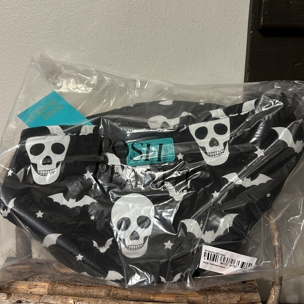 NEW IN PACKAGING POSH PEANUT Skelly Easter or Halloween Basket Fabric - Picture 6 of 8